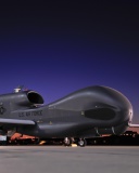 Northrop Grumman RQ 4 Global Hawk surveillance aircraft wallpaper 128x160