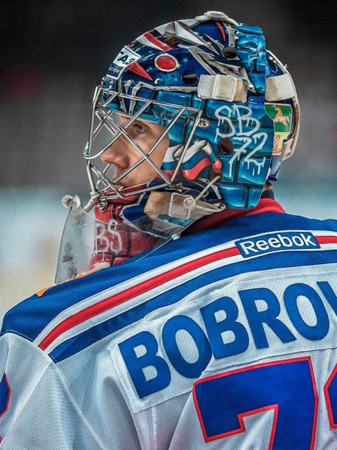 Fondo de pantalla Sergei Bobrovsky NHL 480x640