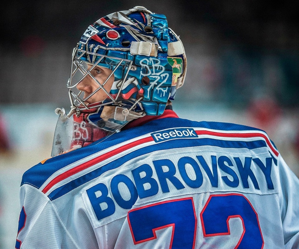 Fondo de pantalla Sergei Bobrovsky NHL 960x800