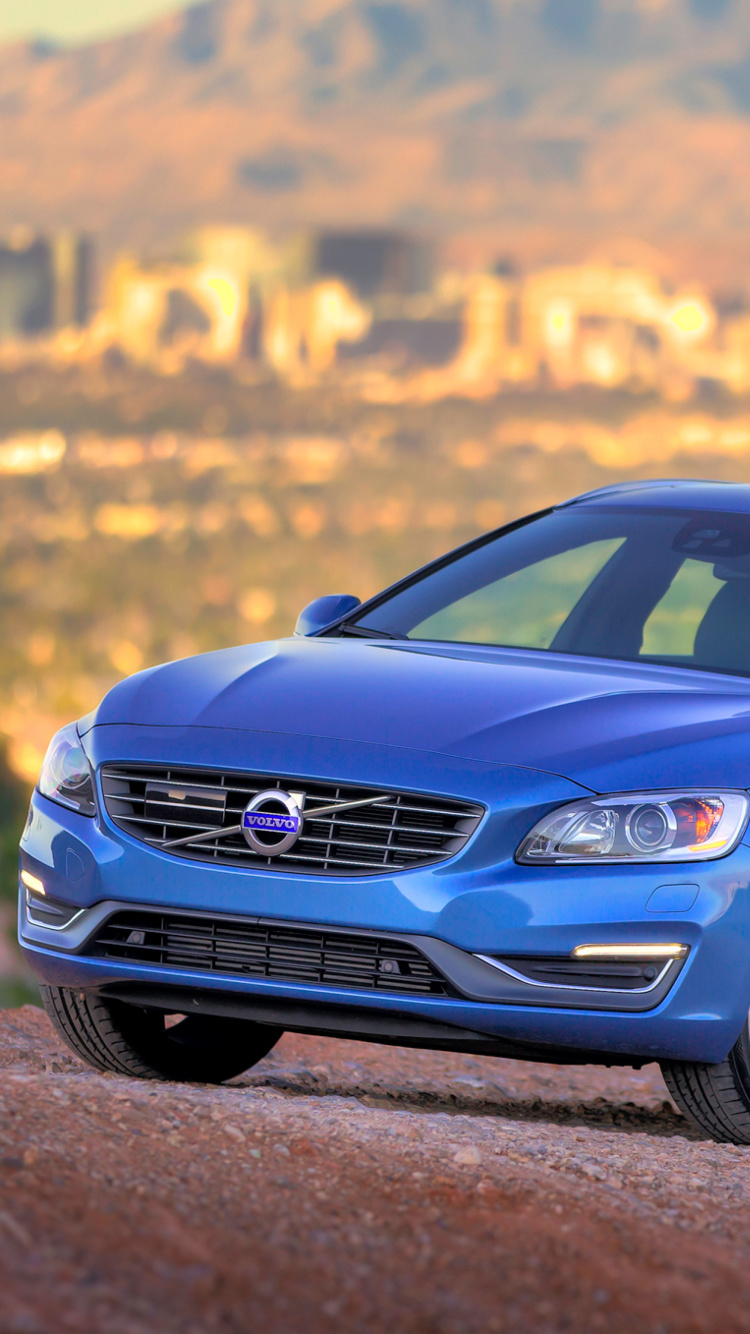 Das 2015 Volvo V60 T5 Wallpaper 750x1334