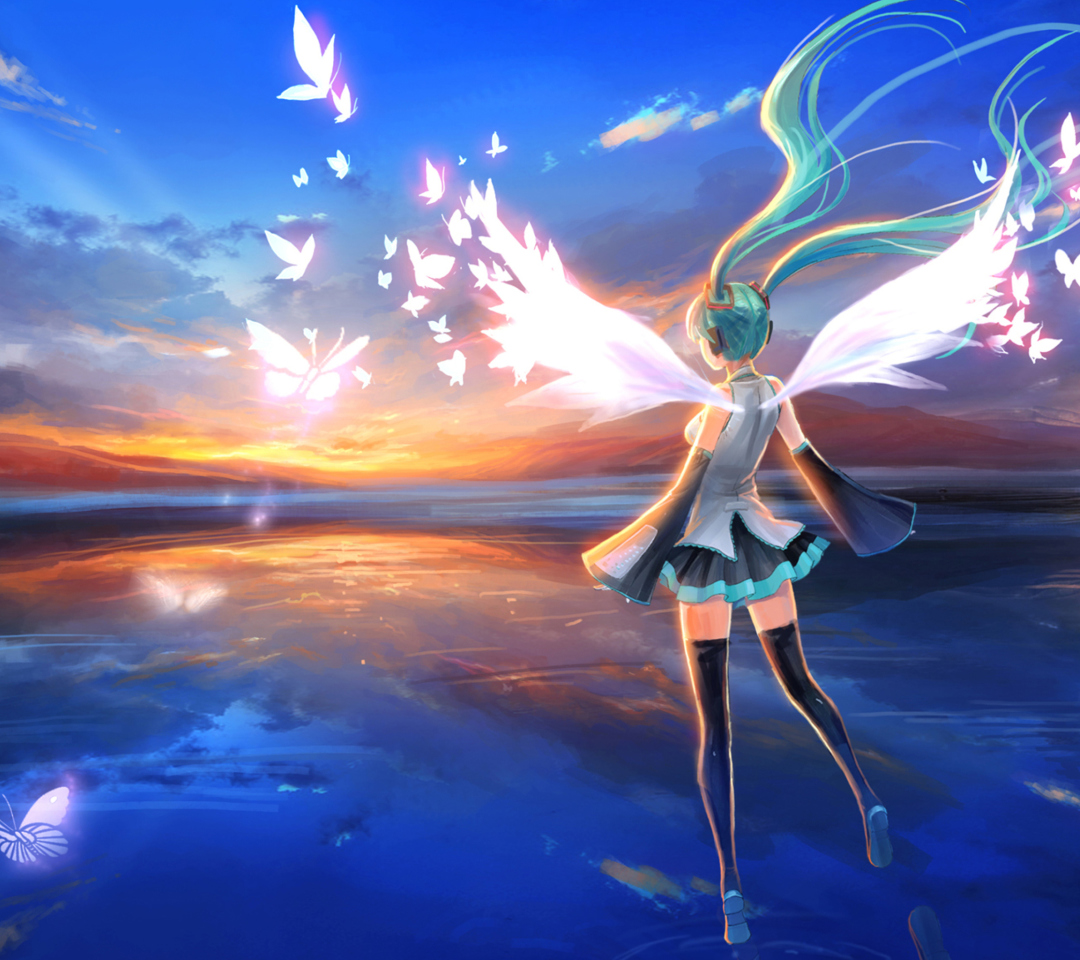 Das Vocaloid, Hatsune Miku Wallpaper 1080x960