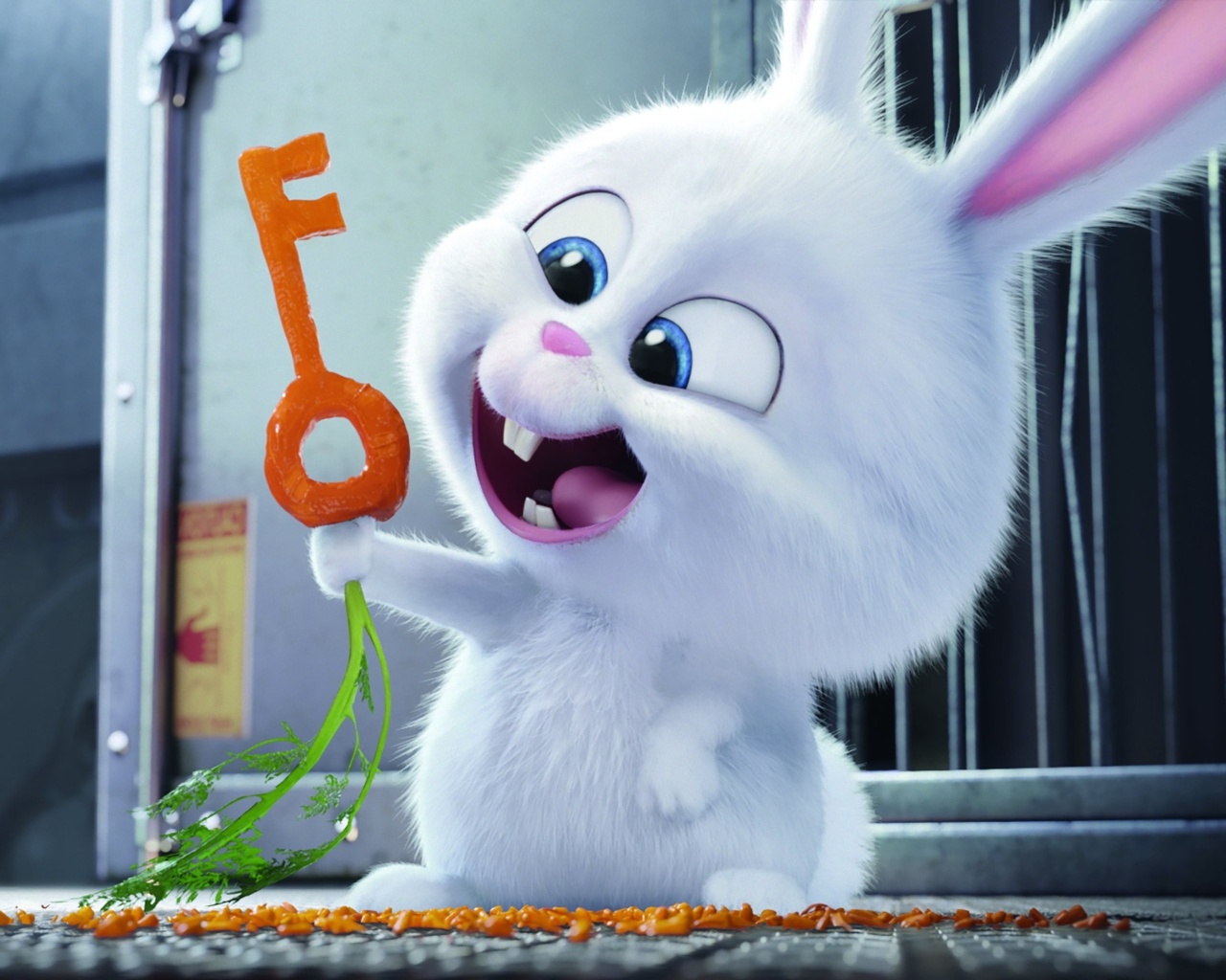 The Secret Life of Pets Bunny wallpaper 1280x1024