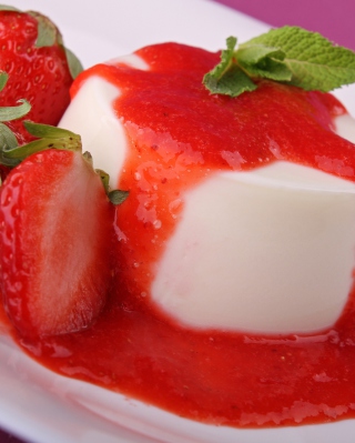 Strawberry Dessert - Fondos de pantalla gratis para 128x160