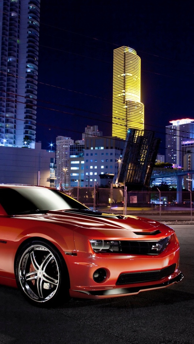 Sfondi Chevrolet Camaro 640x1136