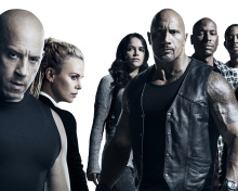 Sfondi The Fate of the Furious Cast 220x176