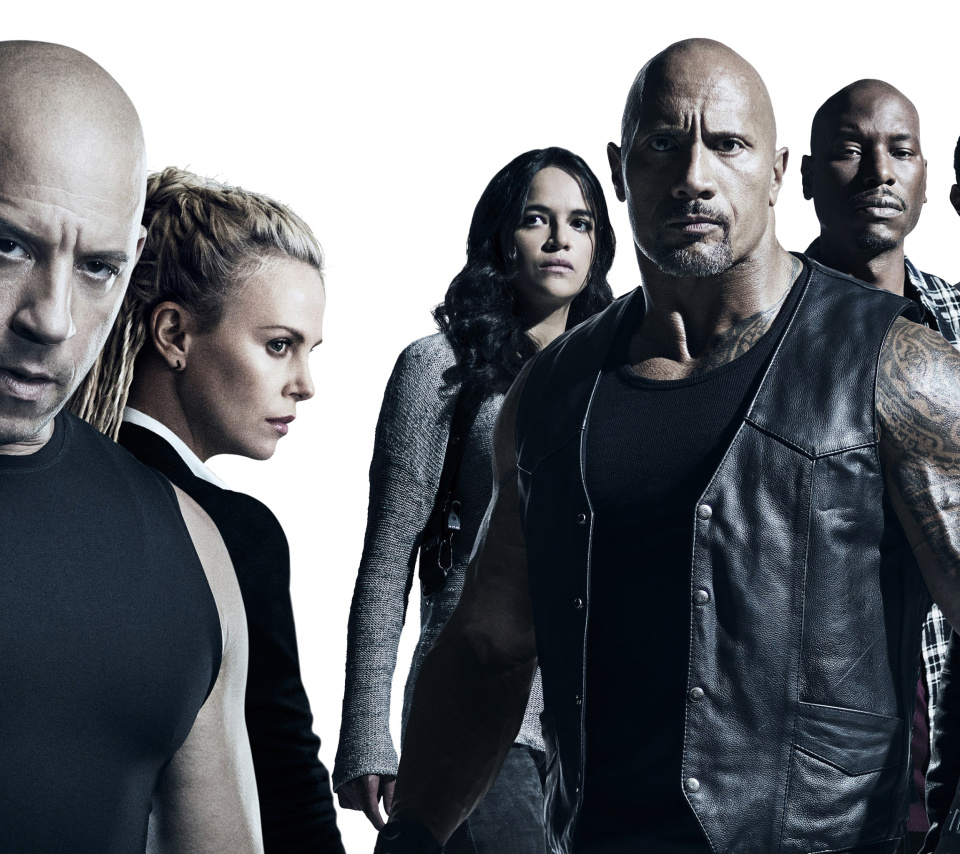 The Fate of the Furious Cast wallpaper 960x854