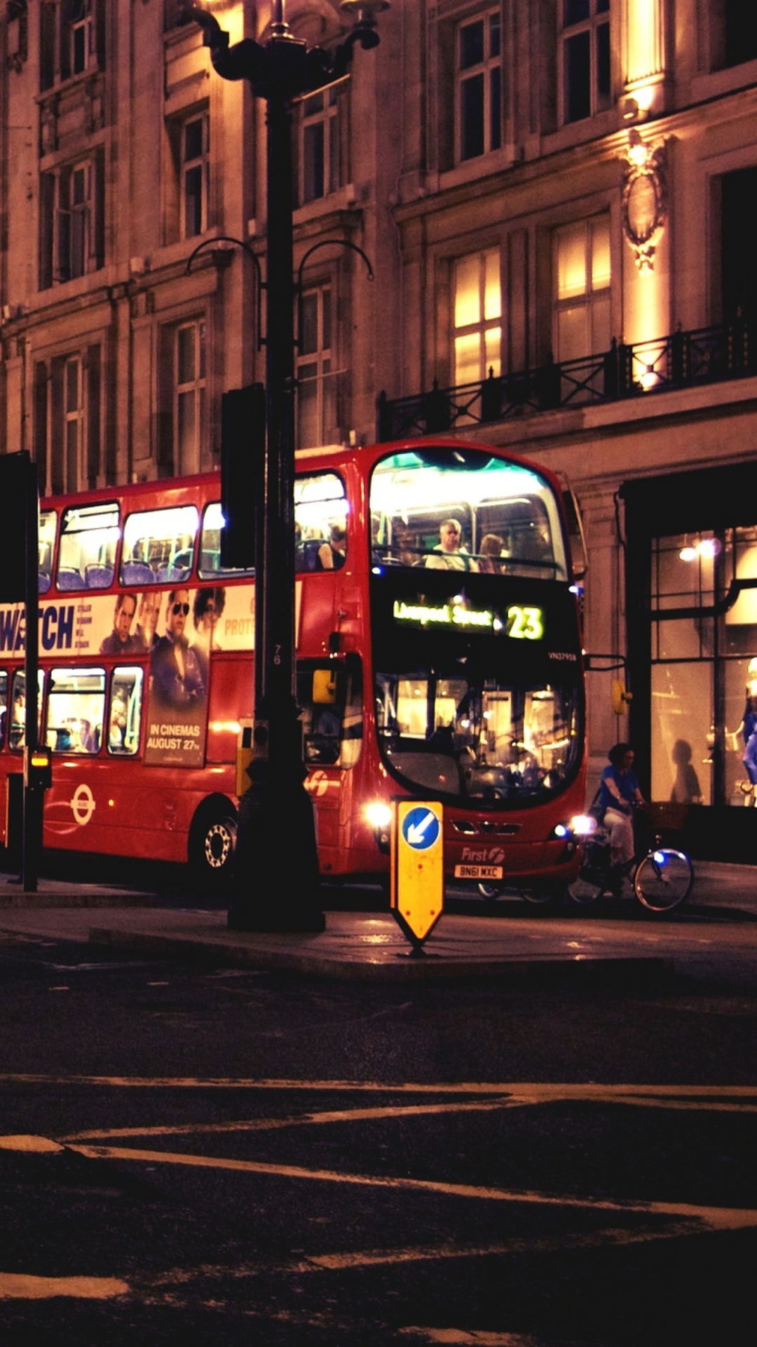Обои London Bus 1080x1920