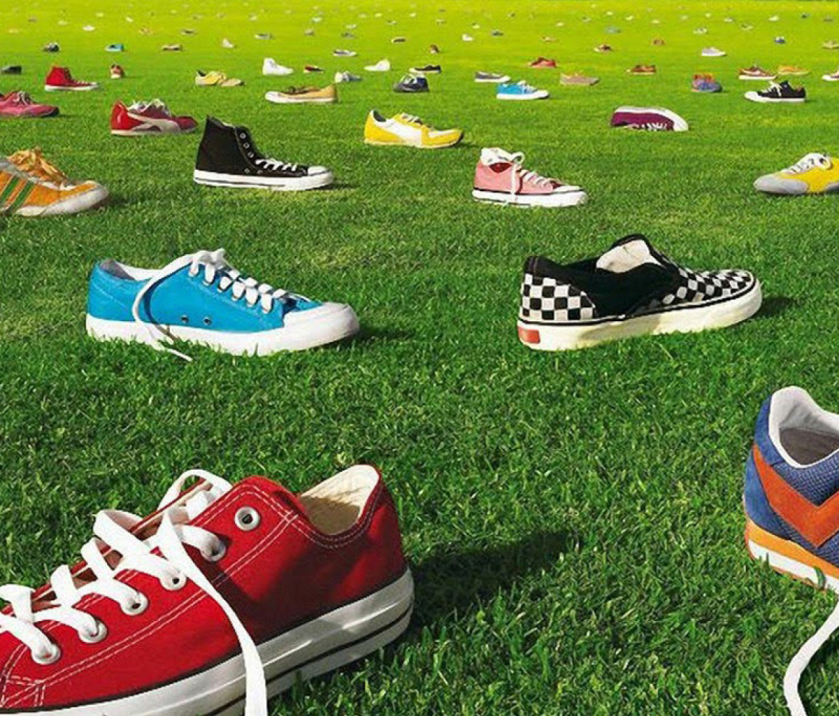 Fondo de pantalla Colorful Sneakers 1200x1024