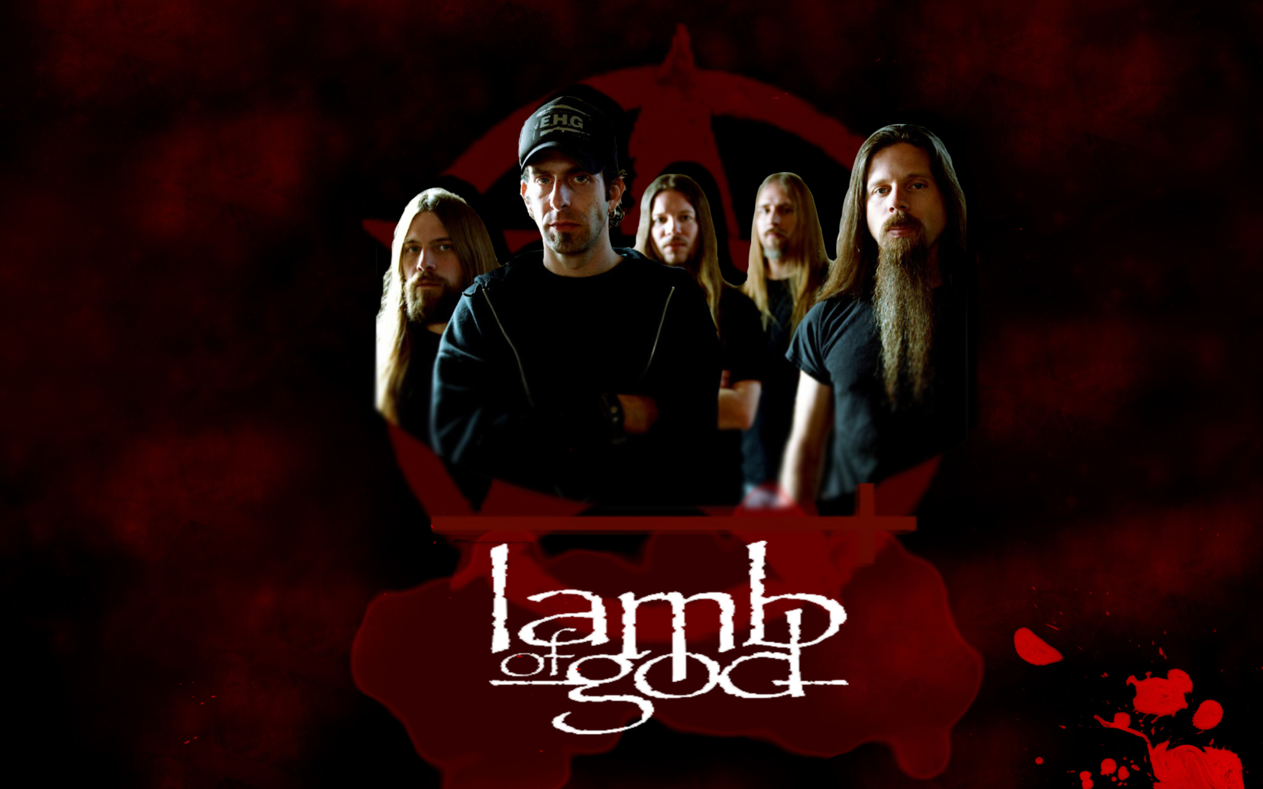 Обои Lamb Of God 2560x1600