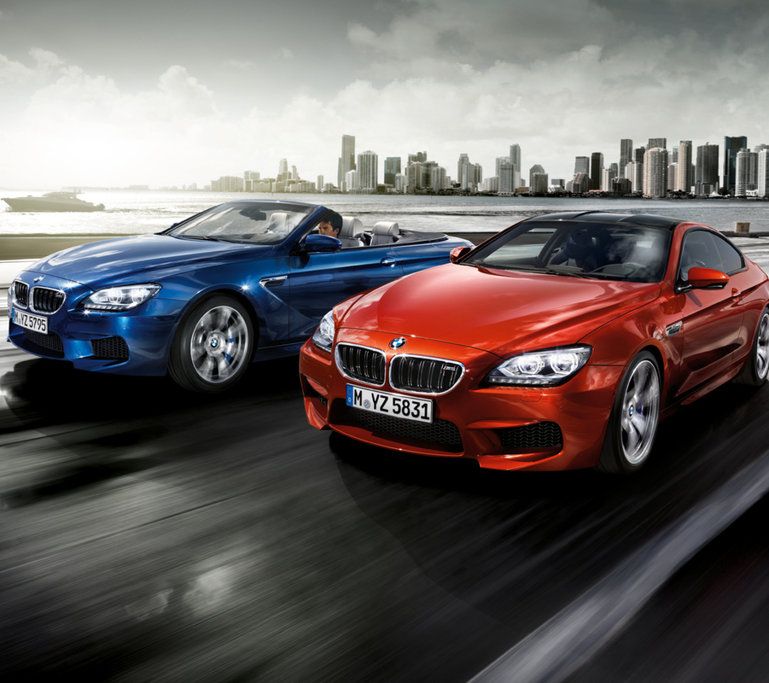 Обои BMW M6 Convertible 1080x960