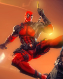 Deadpool Marvel Comics Hero screenshot #1 128x160