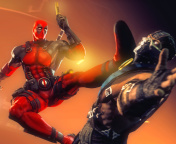 Fondo de pantalla Deadpool Marvel Comics Hero 176x144