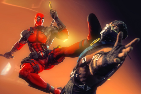 Screenshot №1 pro téma Deadpool Marvel Comics Hero 480x320