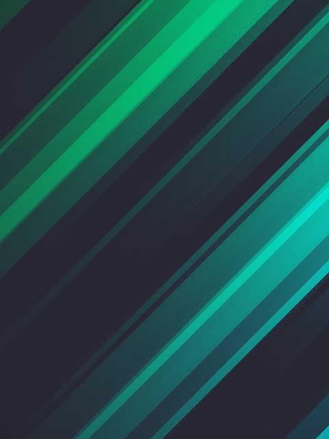 Das Green And Blue Stripes Wallpaper 480x640