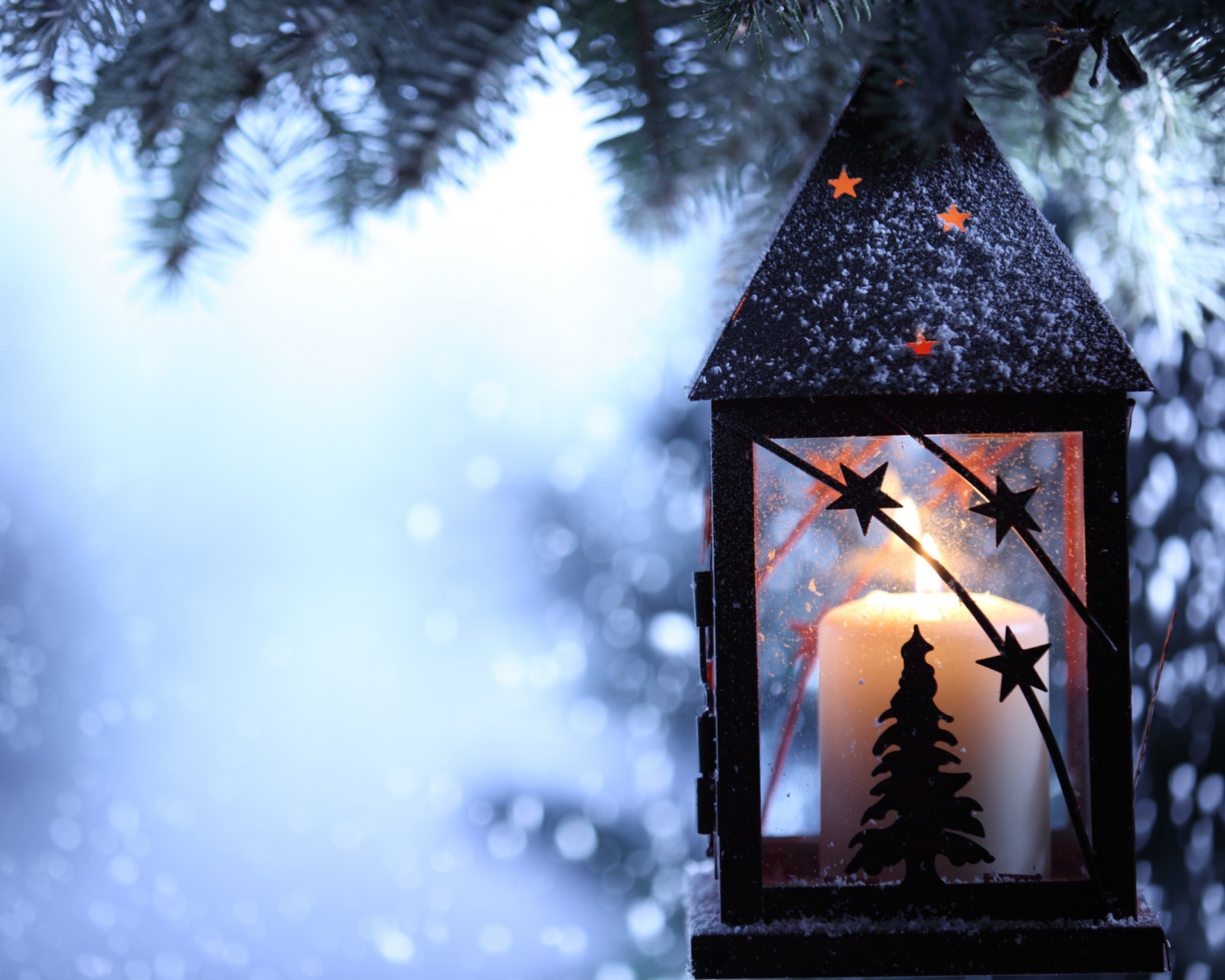 Fondo de pantalla Christmas Lantern 1600x1280