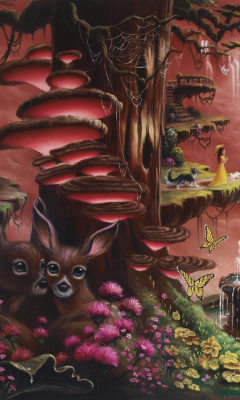 Fantasy Land Art wallpaper 240x400