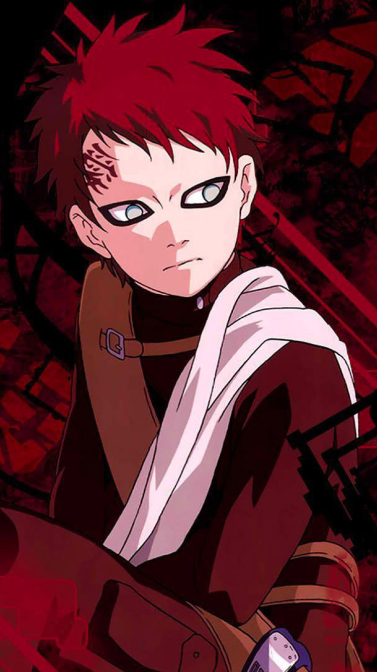 Screenshot №1 pro téma Gaara, Naruto 750x1334