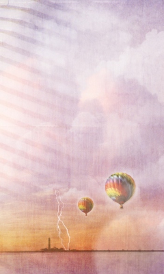 Fondo de pantalla Balloons 240x400