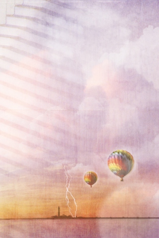 Balloons wallpaper 320x480