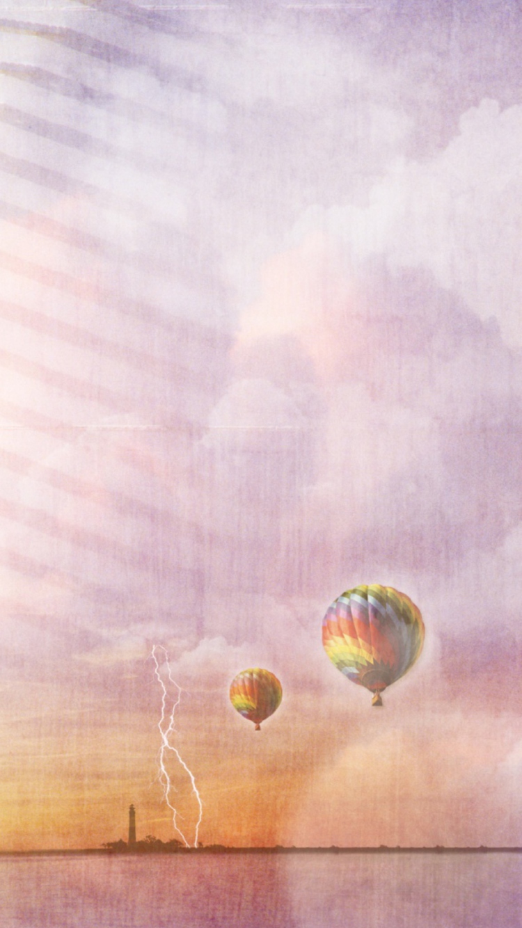 Das Balloons Wallpaper 750x1334