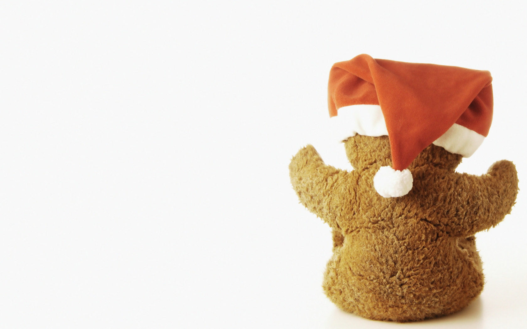 Das Christmas Plush Bear Wallpaper 1680x1050