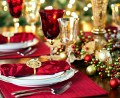 Christmas Dinner Idea wallpaper 176x144