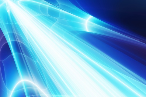 Das Blue Light Lines Wallpaper 480x320