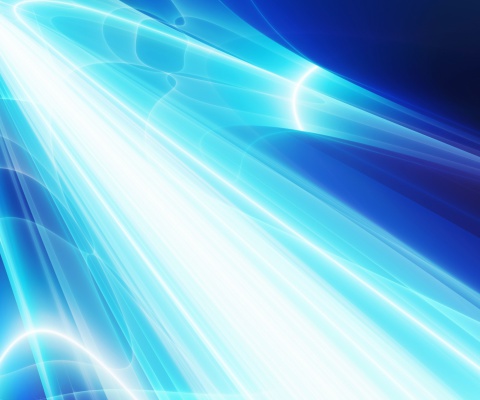 Das Blue Light Lines Wallpaper 480x400