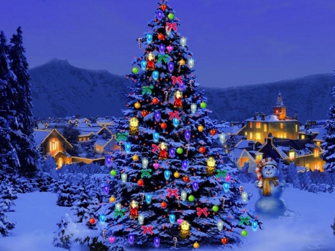 Christmas Tree wallpaper 1152x864