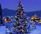 Обои Christmas Tree 176x144