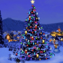Sfondi Christmas Tree 208x208