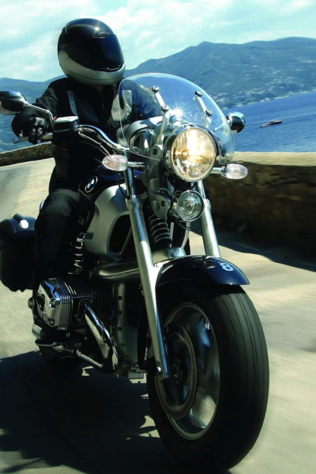 Das Bmw Motorbike Wallpaper 640x960