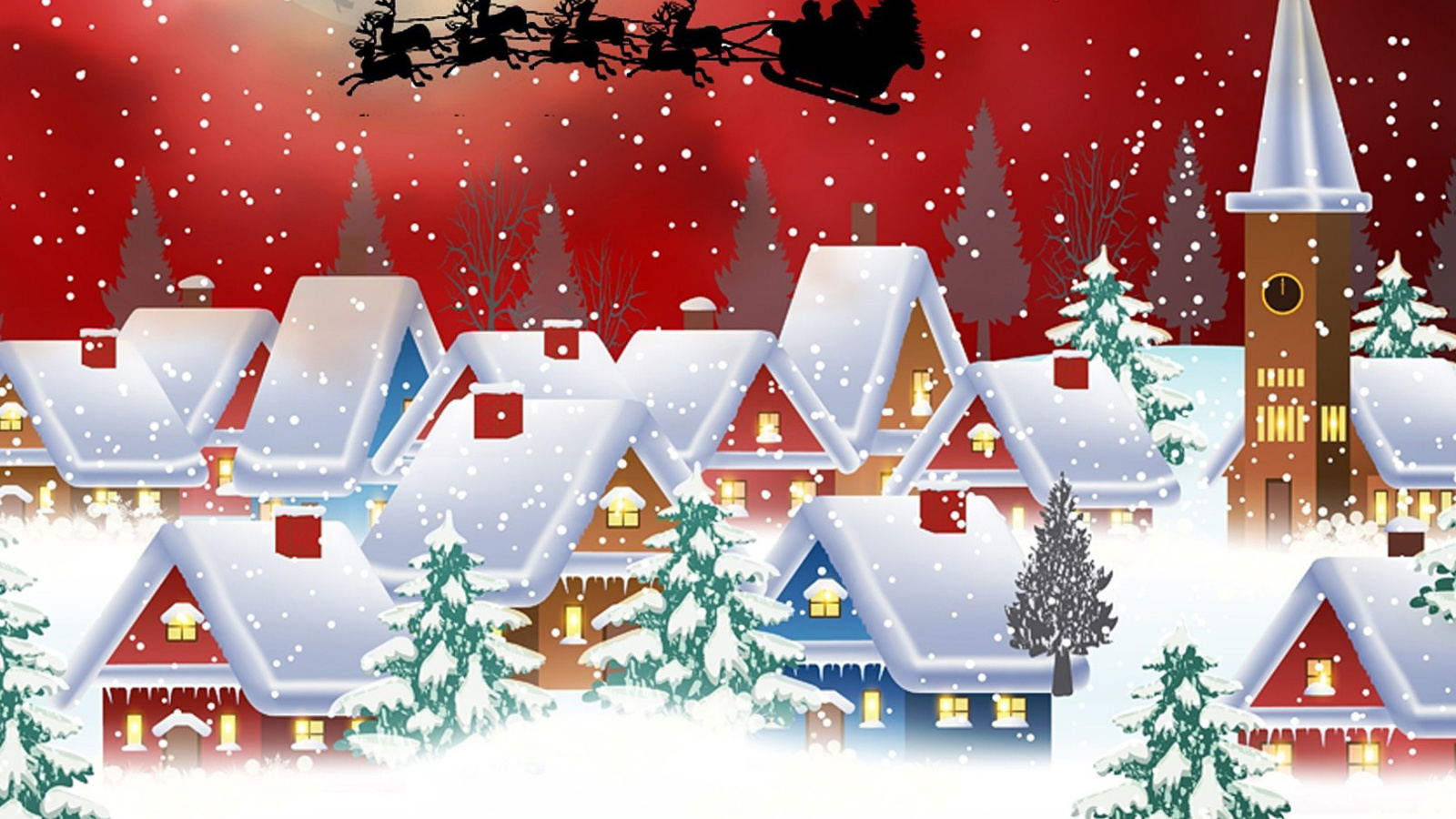 Screenshot №1 pro téma Homemade Christmas Card 1600x900