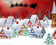 Fondo de pantalla Homemade Christmas Card 220x176