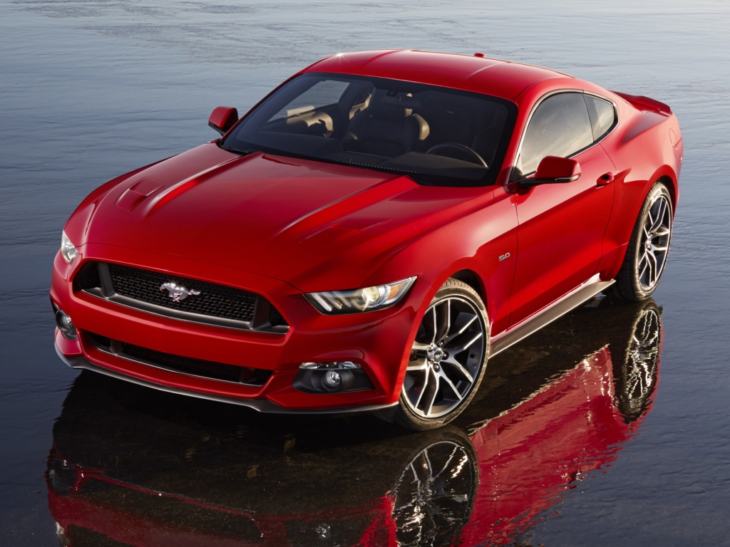 Обои 2015 Ford Mustang 1024x768