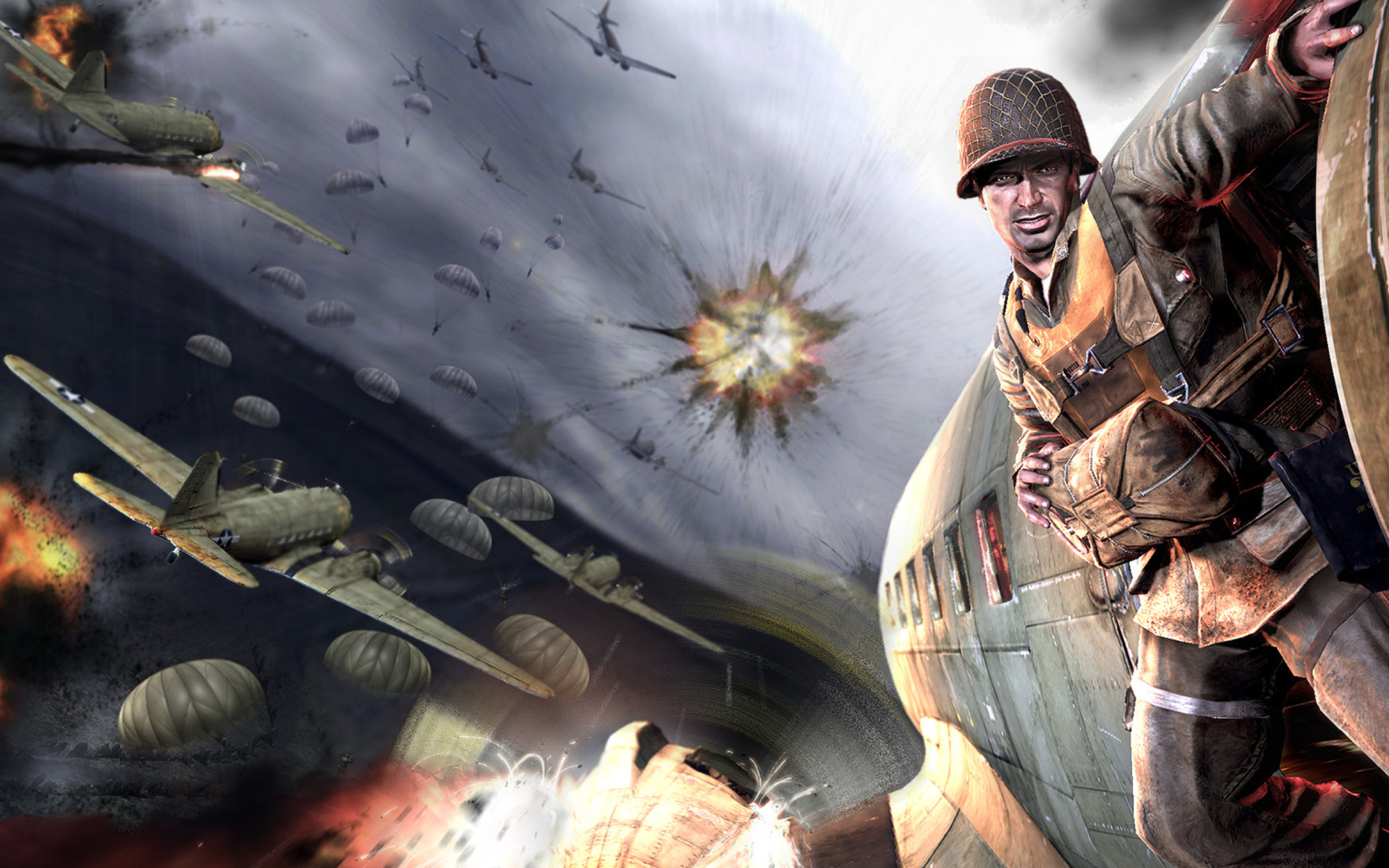 Das Medal Of Honor Airborne Wallpaper 2560x1600