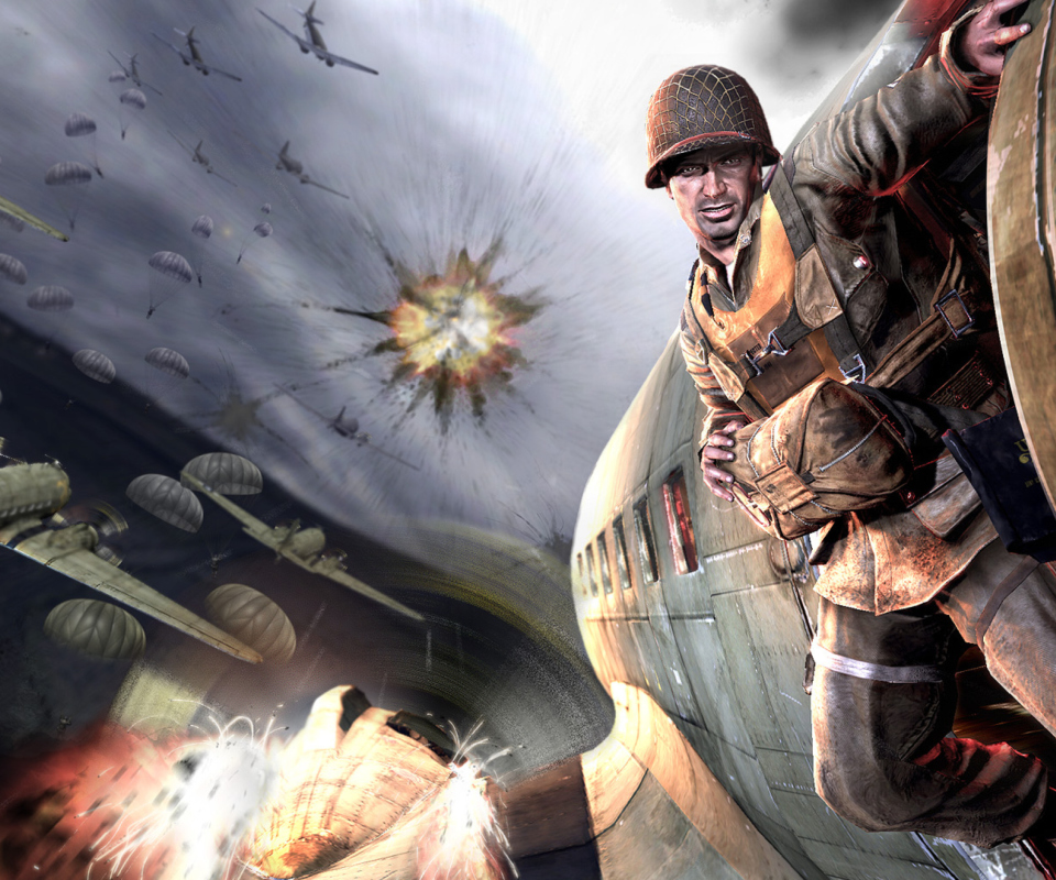 Das Medal Of Honor Airborne Wallpaper 960x800