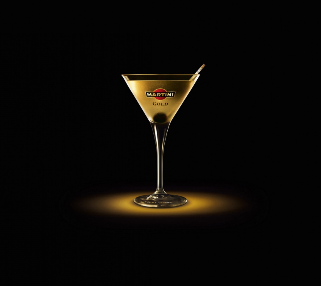 Das Martini Gold Finger Wallpaper 1080x960