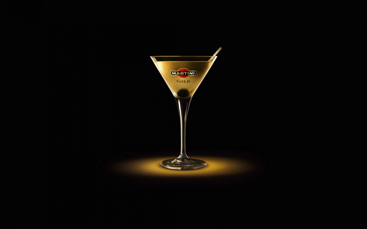 Sfondi Martini Gold Finger 1280x800