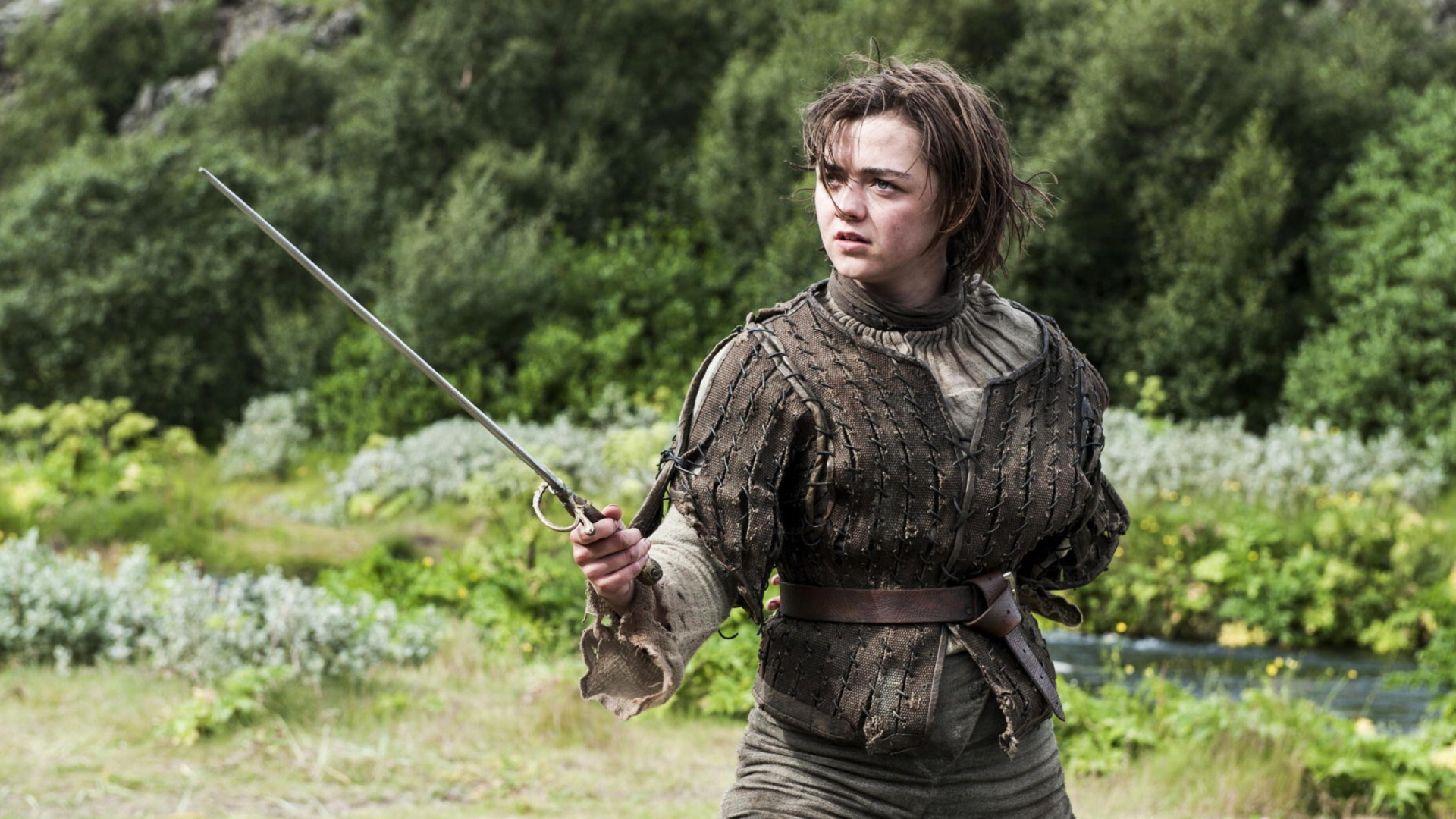 Game of Thrones Arya Stark wallpaper 1920x1080