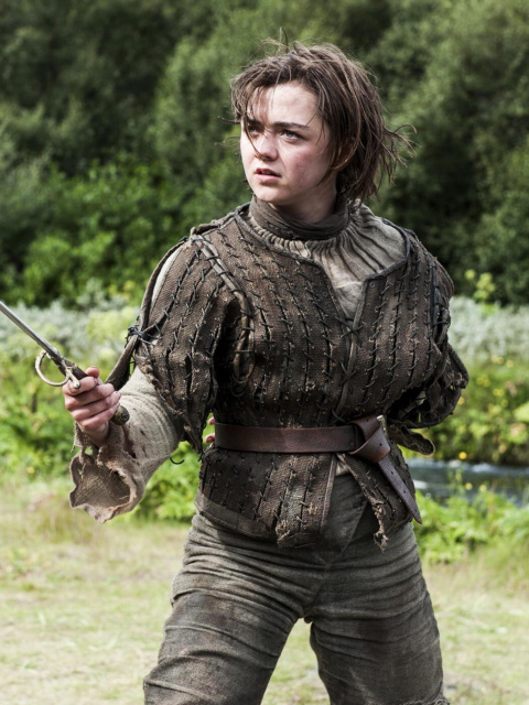 Game of Thrones Arya Stark wallpaper 480x640