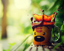 Funny Mug wallpaper 220x176