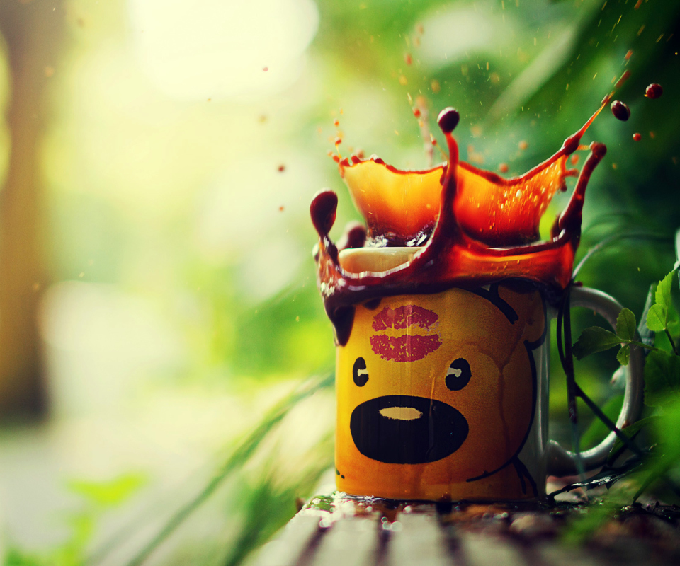 Funny Mug wallpaper 960x800