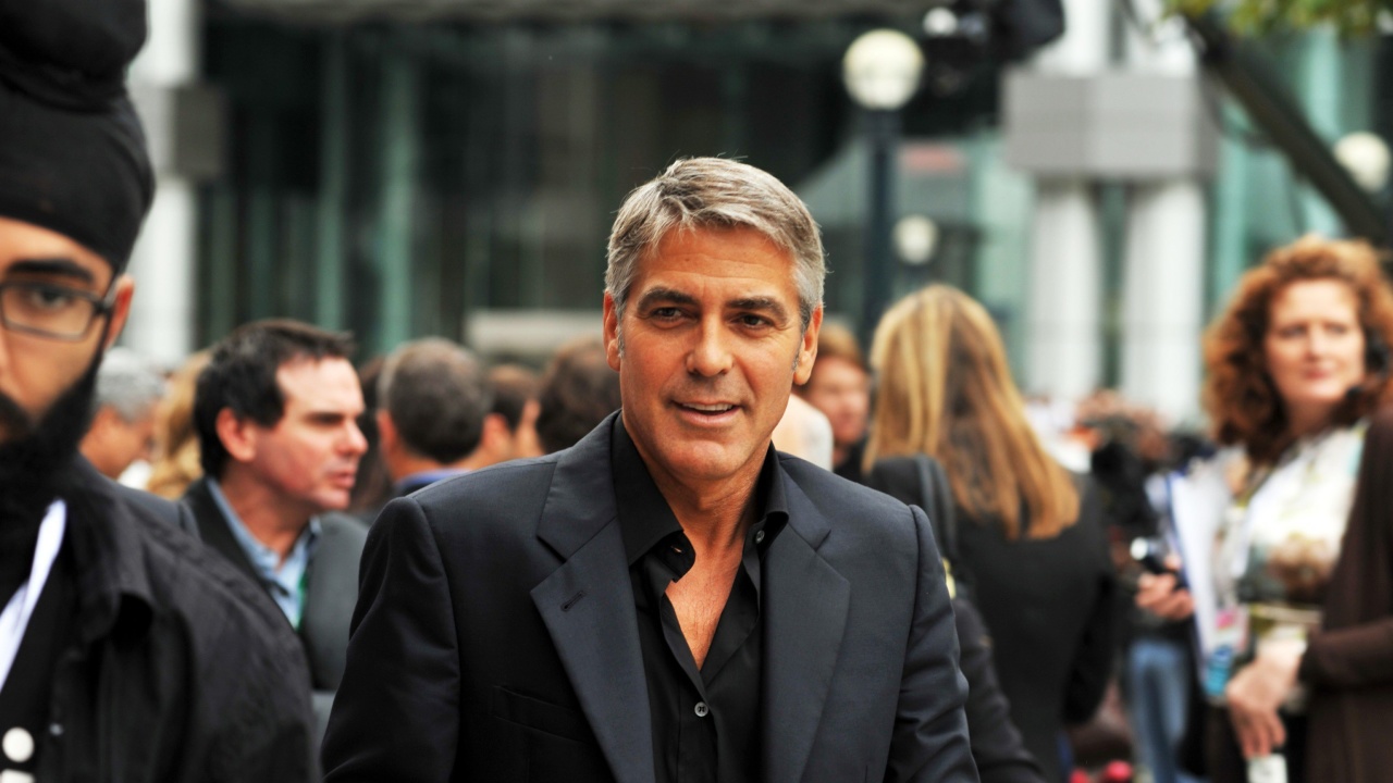Обои George Timothy Clooney 1280x720