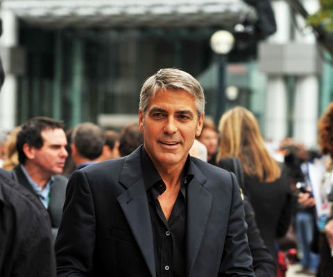 Fondo de pantalla George Timothy Clooney 480x400