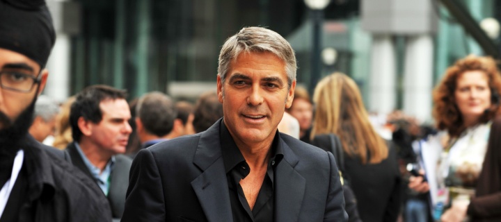 Обои George Timothy Clooney 720x320