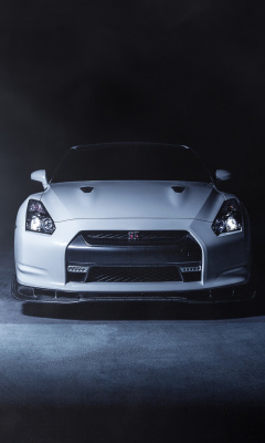 Das Nissan GT R R35 Wallpaper 240x400