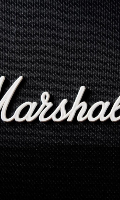 Das Marshall Logo Wallpaper 480x800