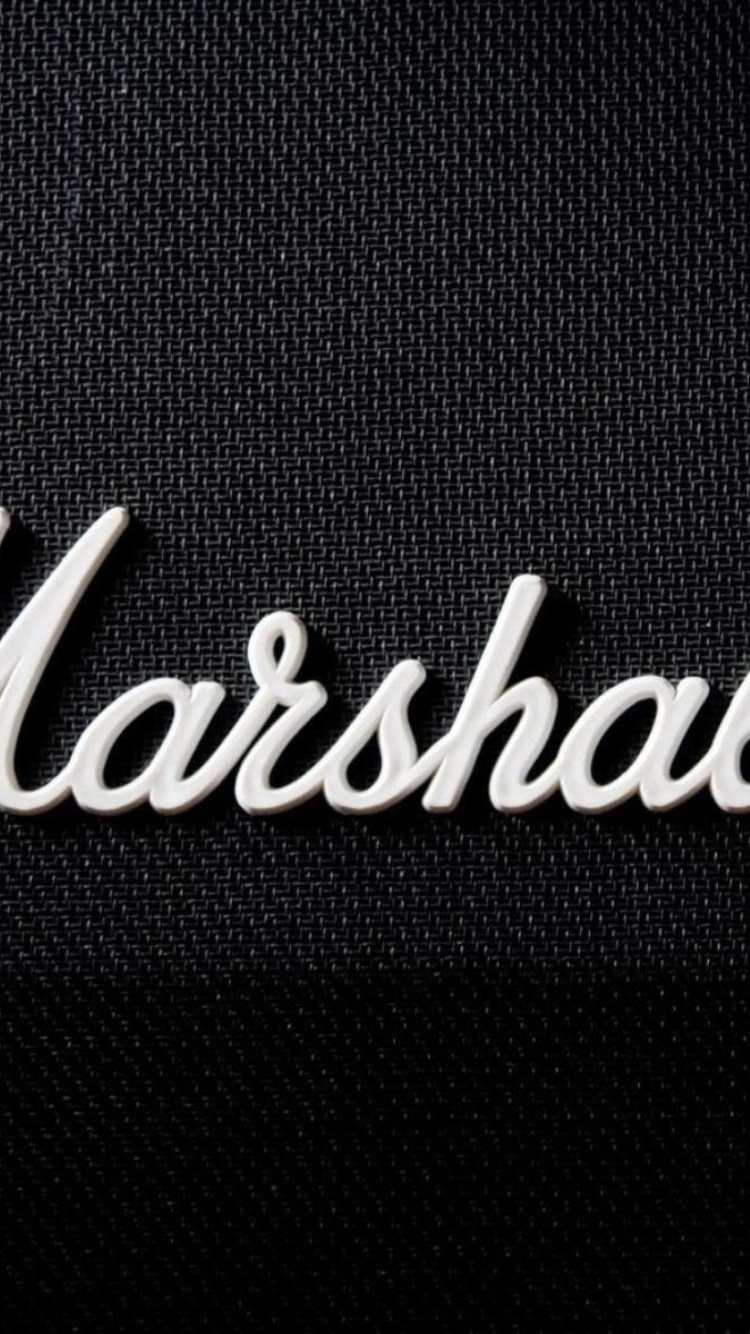 Fondo de pantalla Marshall Logo 750x1334