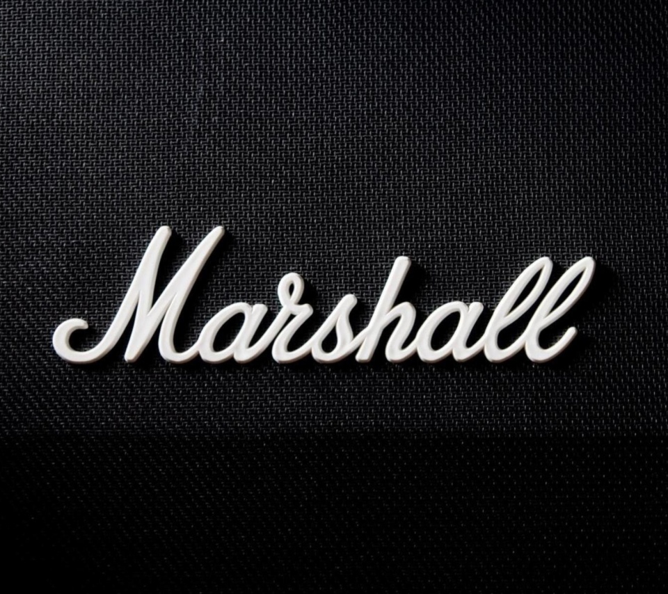 Fondo de pantalla Marshall Logo 960x854